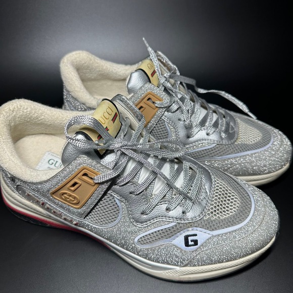 Gucci Glitter Ultrapace Sneaker - Picture 3 of 9